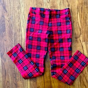 Plaid leggings/pants from Sanctuary